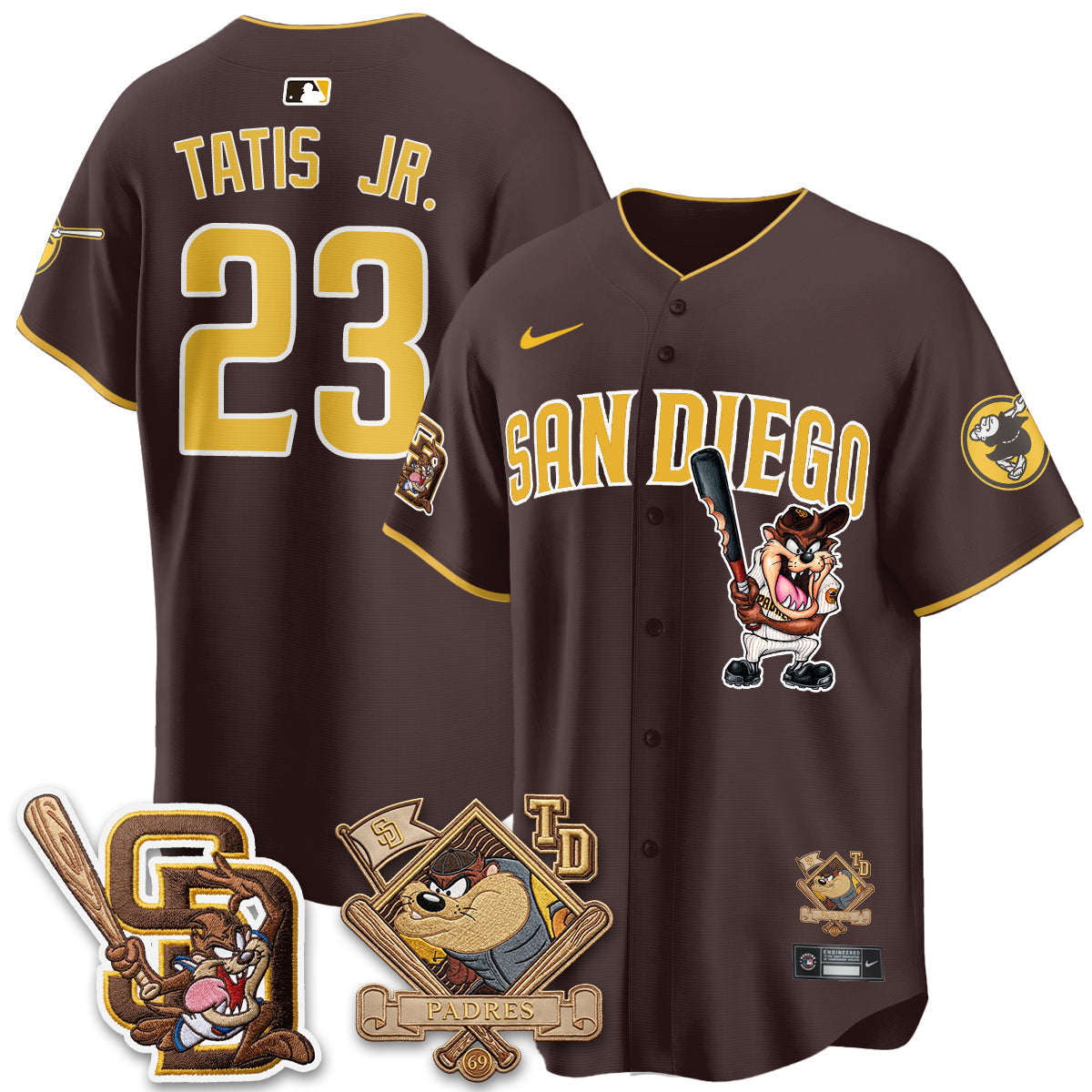SD x Cat 2026 Vapor Limited Jersey - Stitched