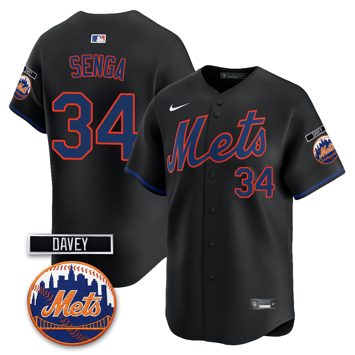 NYM 2026 Davey Johnson Memorial Vapor Limited Jersey - All Stitched