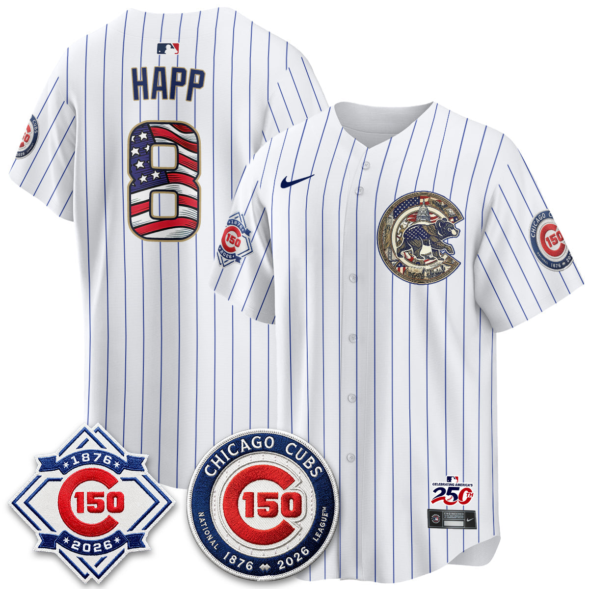 CHC 2026 Independence Day USA Vapor Limited Jersey - Stitched