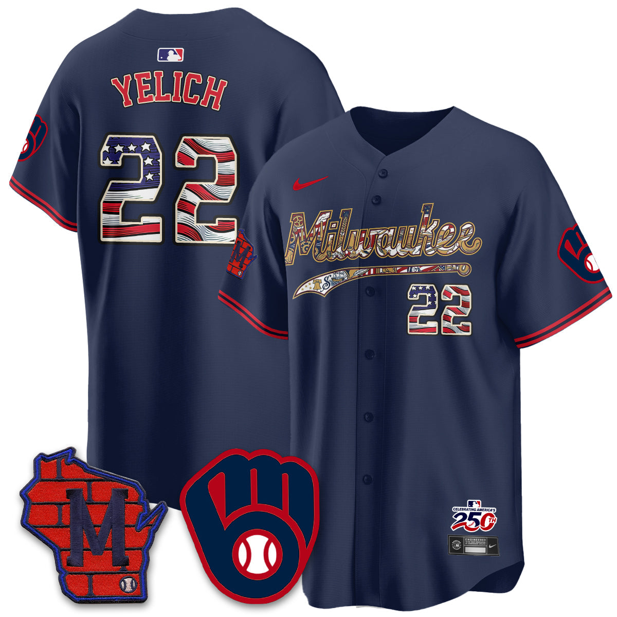 MIL 2026 Independence Day USA Vapor Limited Jersey - Stitched