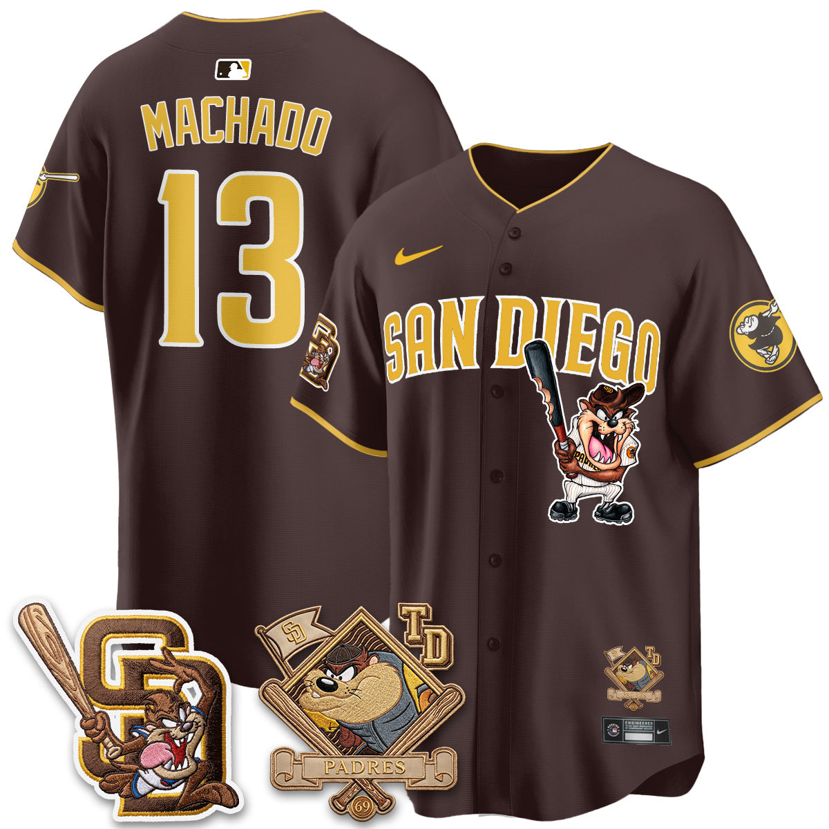 SD x Cat 2026 Vapor Limited Jersey - Stitched