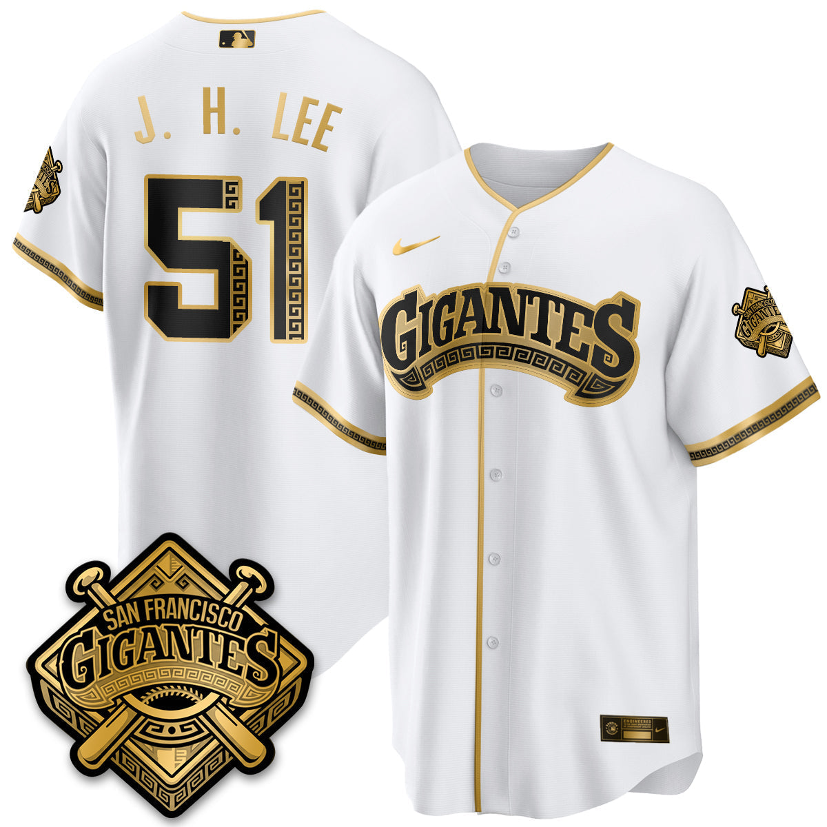 SF GIGANTES Vapor Limited Jersey - Stitched