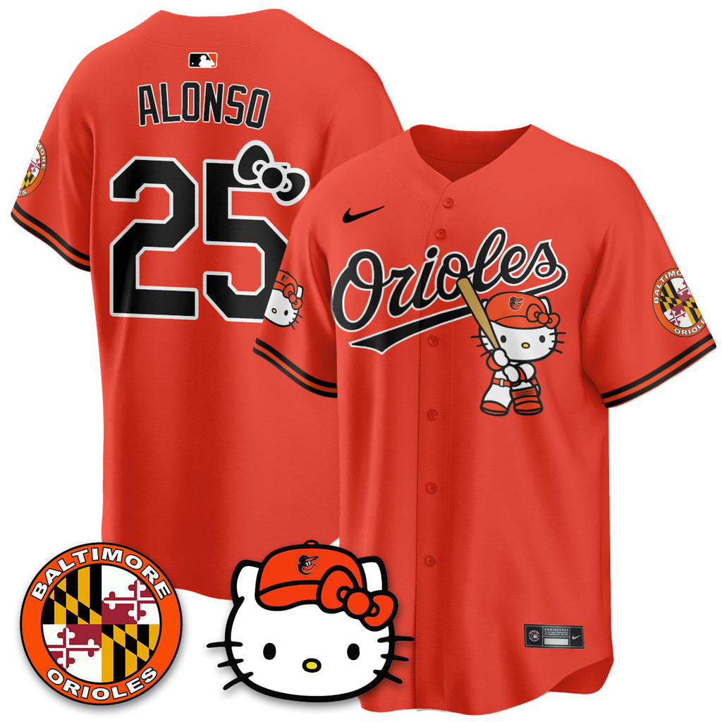 BAL x Meow Kitty Limited City Connect Jersey - Stitched