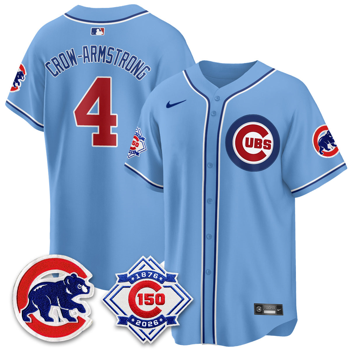 CHC 150th Anniversary Black Out Style Vapor Premier Limited Jersey - All Stitched
