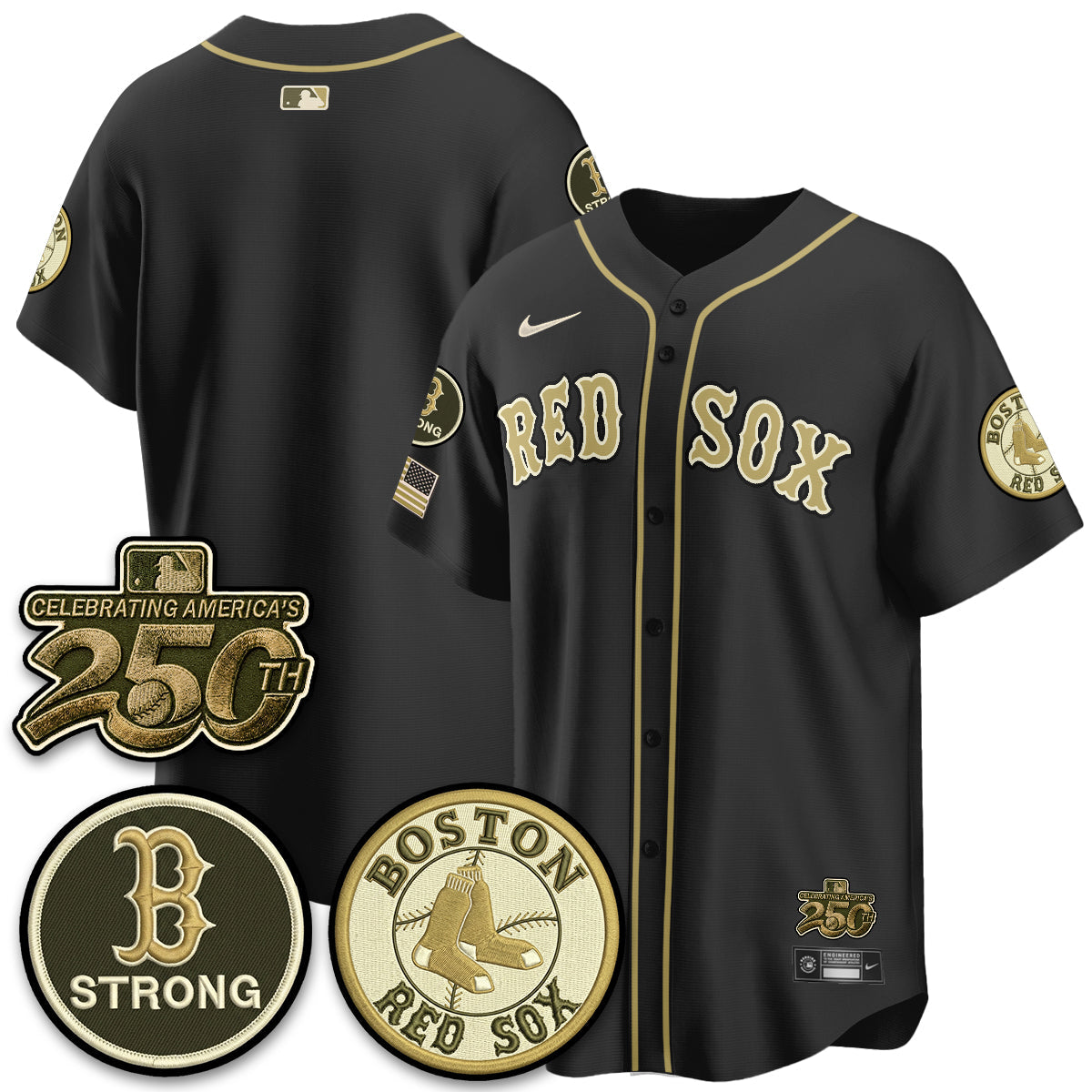 BOS 2026 Armed Forces Day Jersey V2 - Stitched