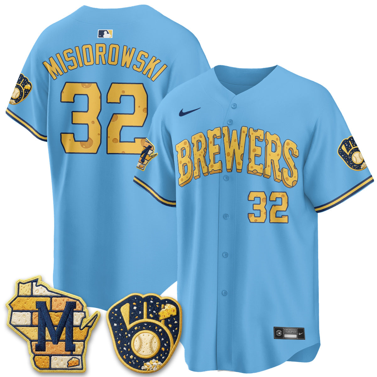 MIL Cheesehead Edition Vapor Limited Jersey - Stitched