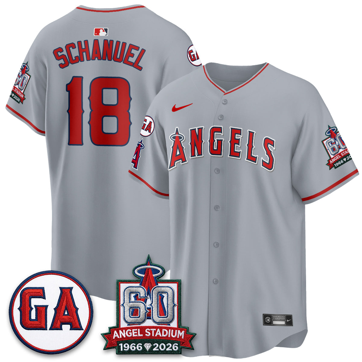 LAA 60th Anniversary Vapor Jersey - All Stitched V3