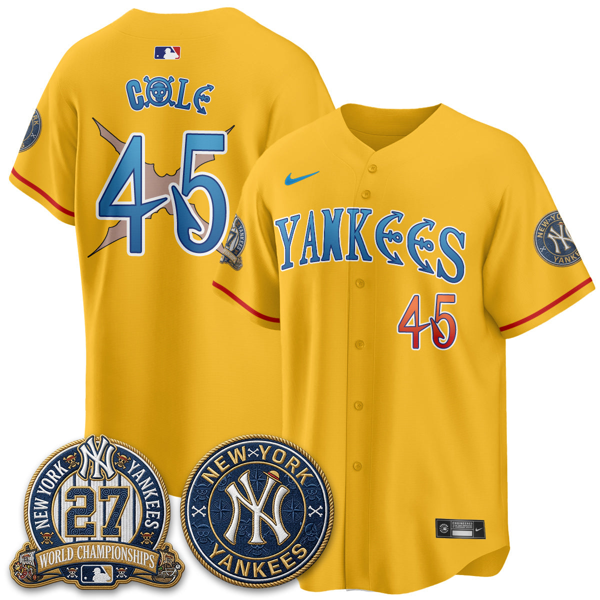 NYY x Japanese Cartoon Limited Jersey -  Stitched