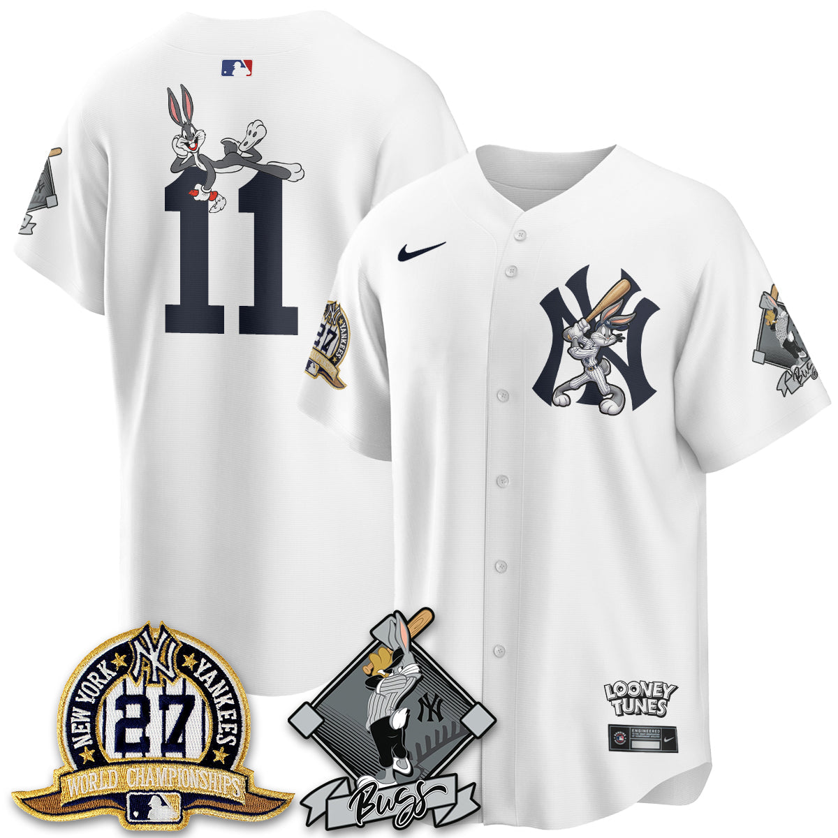 NYY Bunny Vapor Limited Jersey V2- Stitched