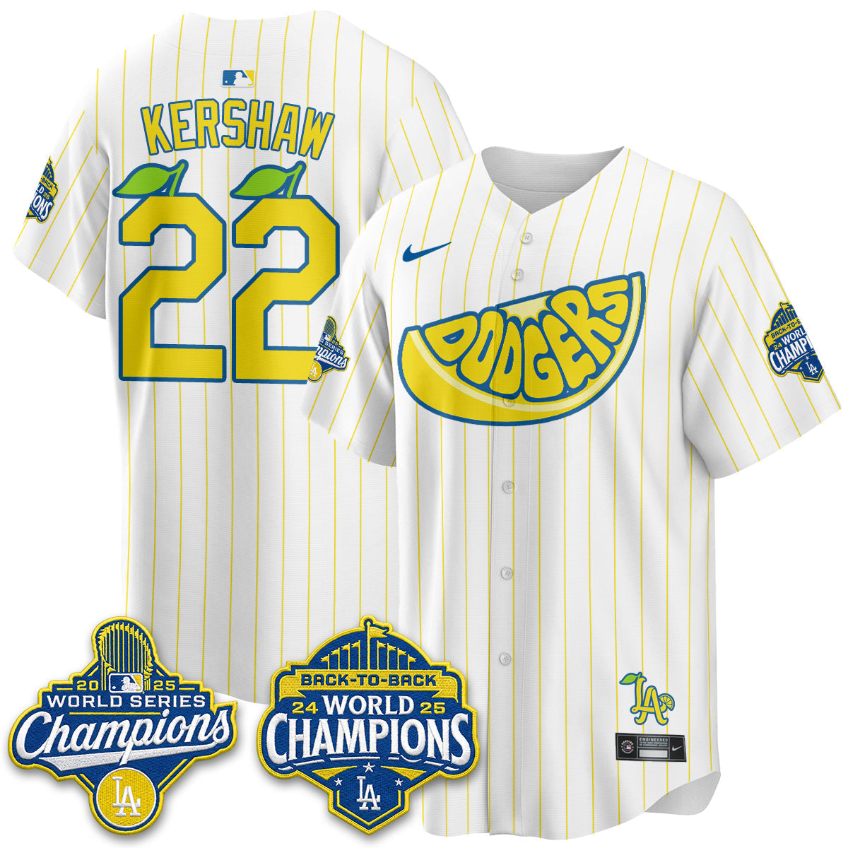 LAD Lemonade Collection Vapor Jersey - Stitched