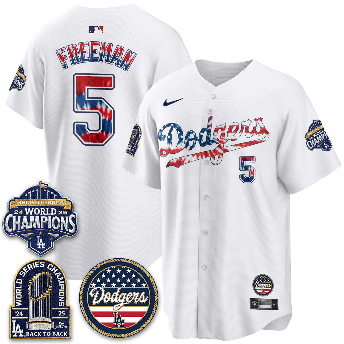 LAD Americana 2026 Vapor Limited Jersey - Stitched