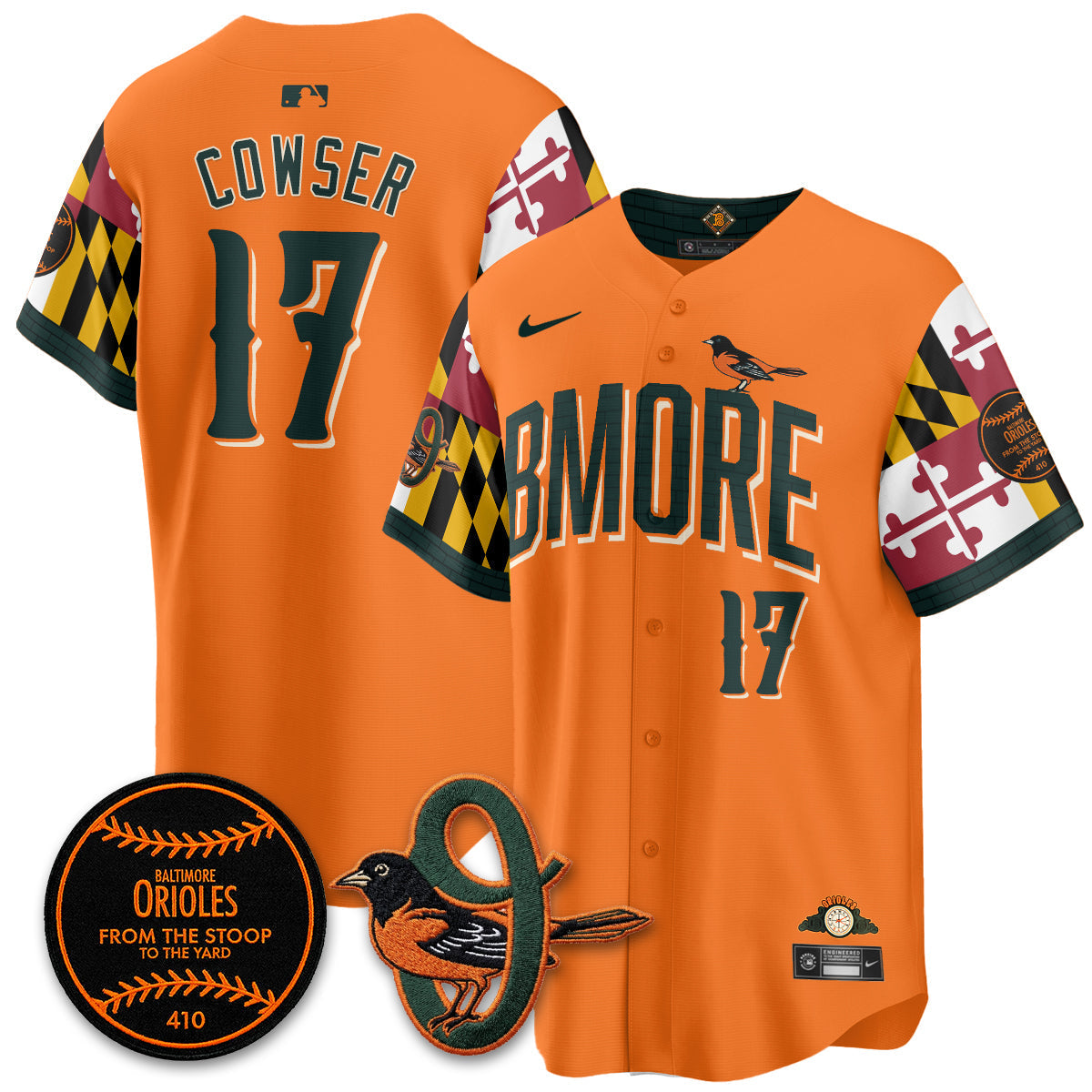 BAL x Maryland State Flag 2026 Vapor Jersey - Stitched