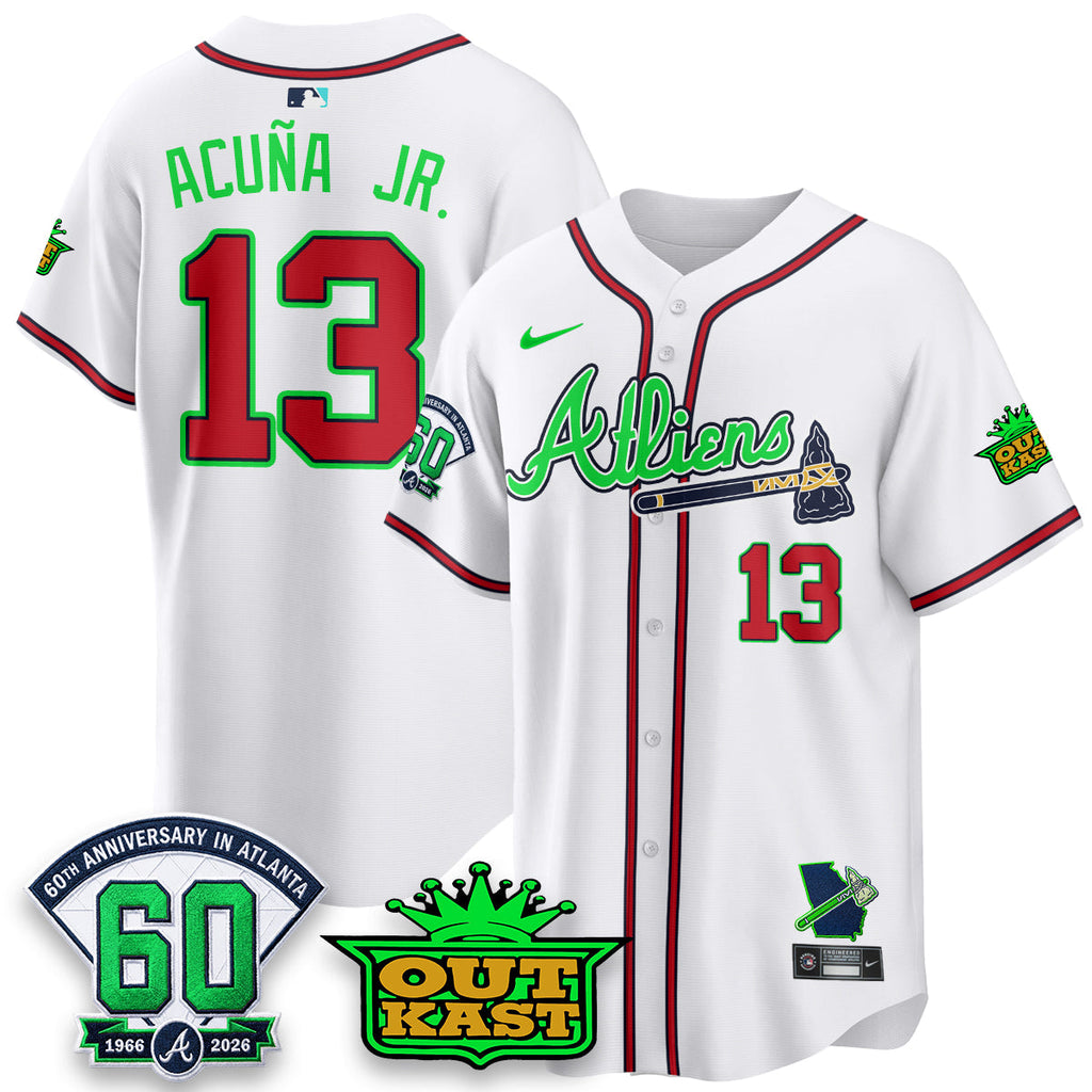 ATL x Atliens Cool Base Galaxy Version Jersey - Stitched (44)