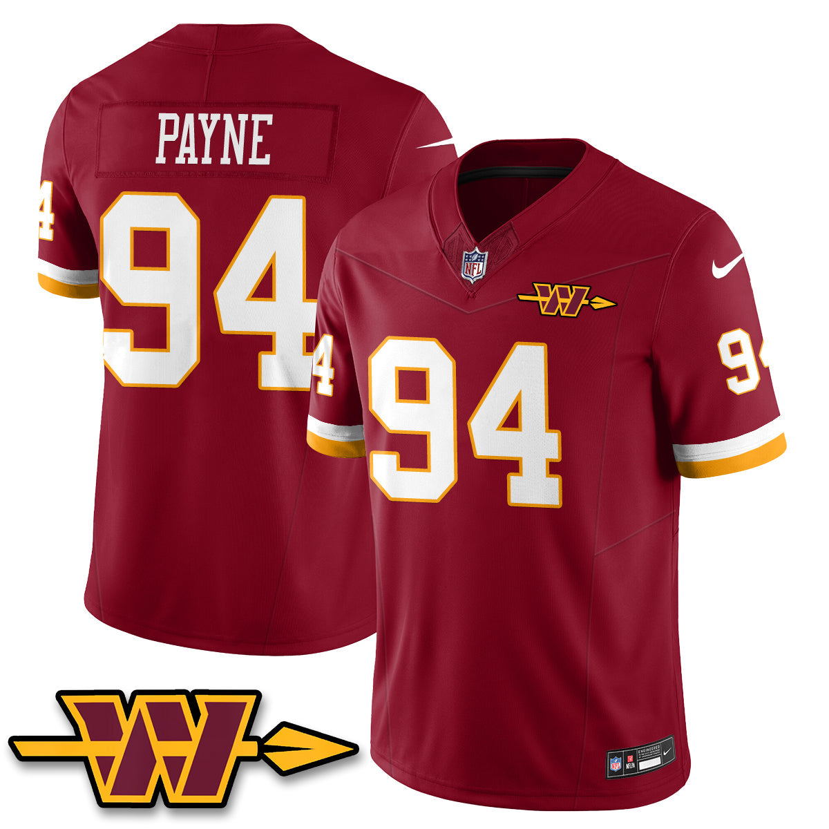 WAS Hail Raiser Vapor Jersey - All Stitched