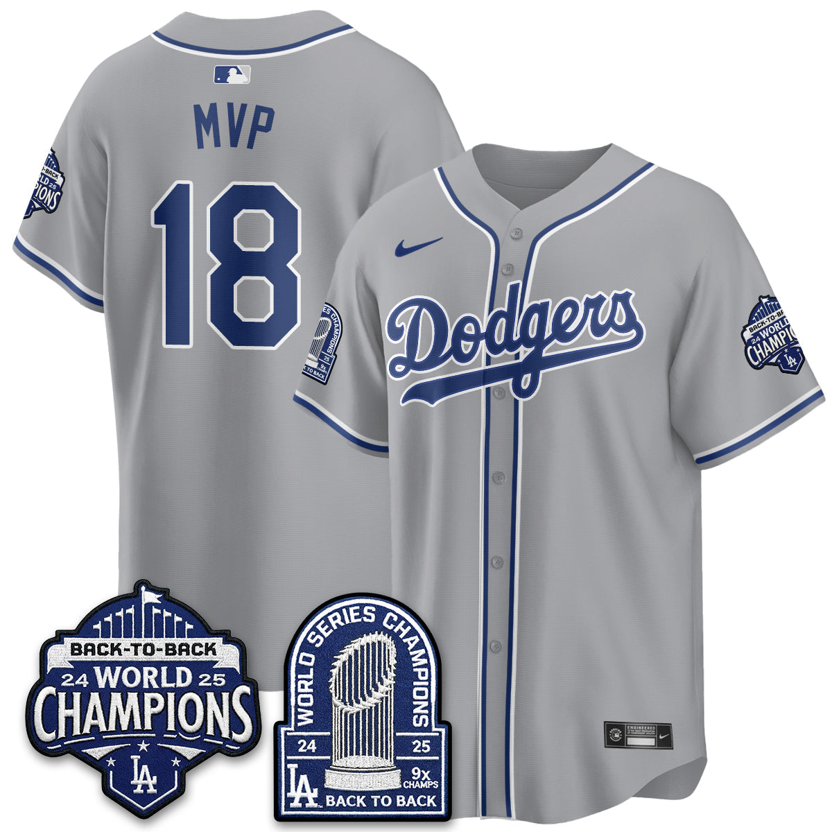 LAD 2026 Black Out Style Vapor Limited Jersey - B2B Champs - All Stitched