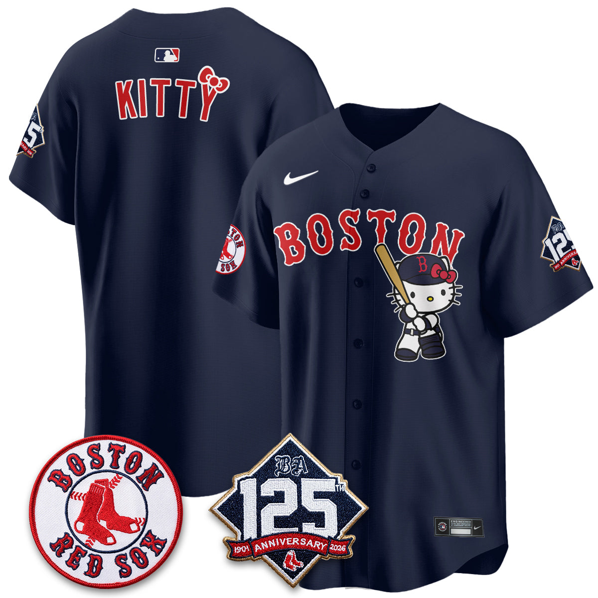 BOS x Meow KT Vapor Limited Pink Jersey - Stitched