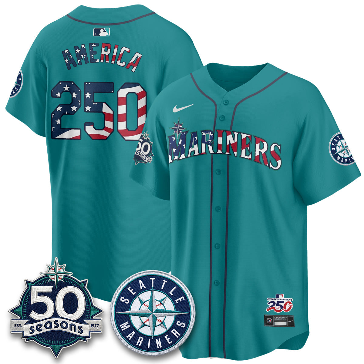 SEA Americana 2026 Vapor Limited Jersey - Stitched