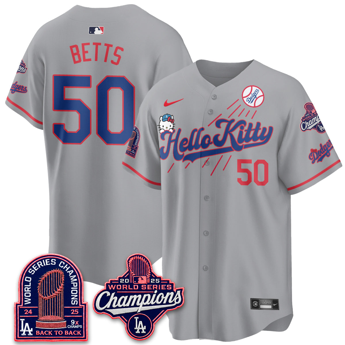 LAD x Hello Kitty Night 2026 Vapor Jersey - All Stitched - V3