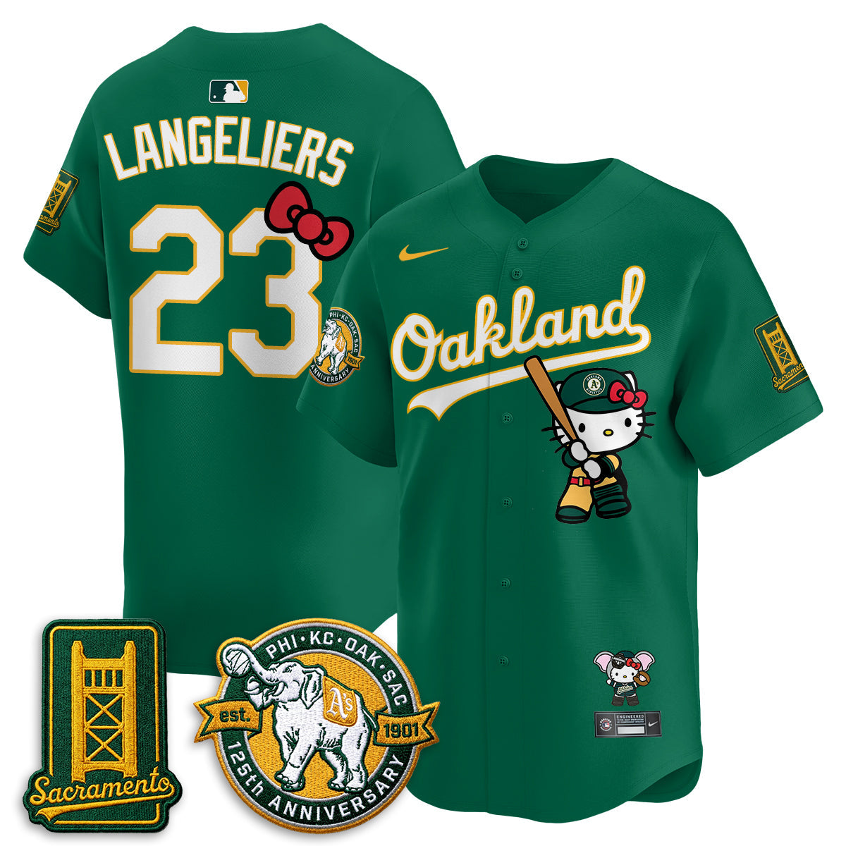 OAK x Meow KT 2026 Vapor Limited Jersey - Stitched