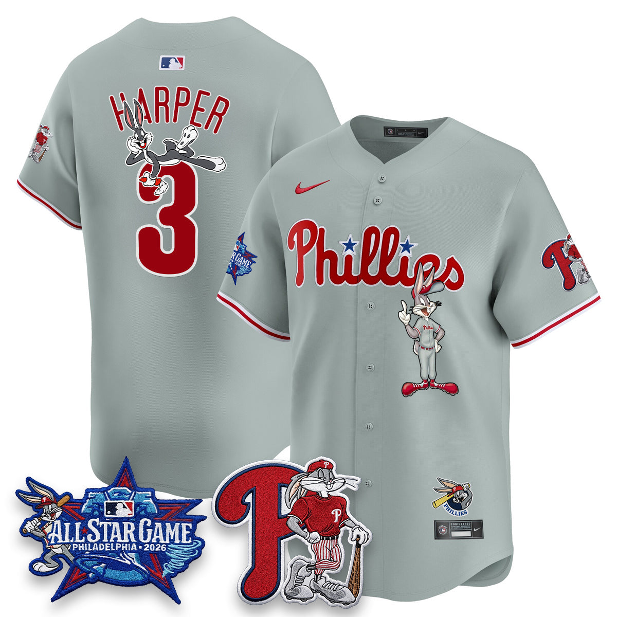 PHI x Bunny Vapor Premier Limited Jersey - Stitched