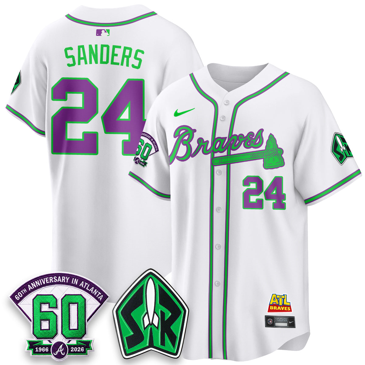 ATL 60th Anniversary Space Ranger Edition Vapor Limited Jersey - All Stitched