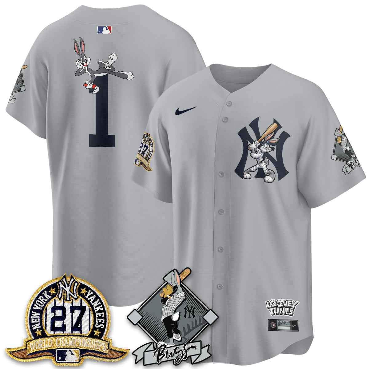 NYY Bunny Vapor Limited Jersey V2- Stitched