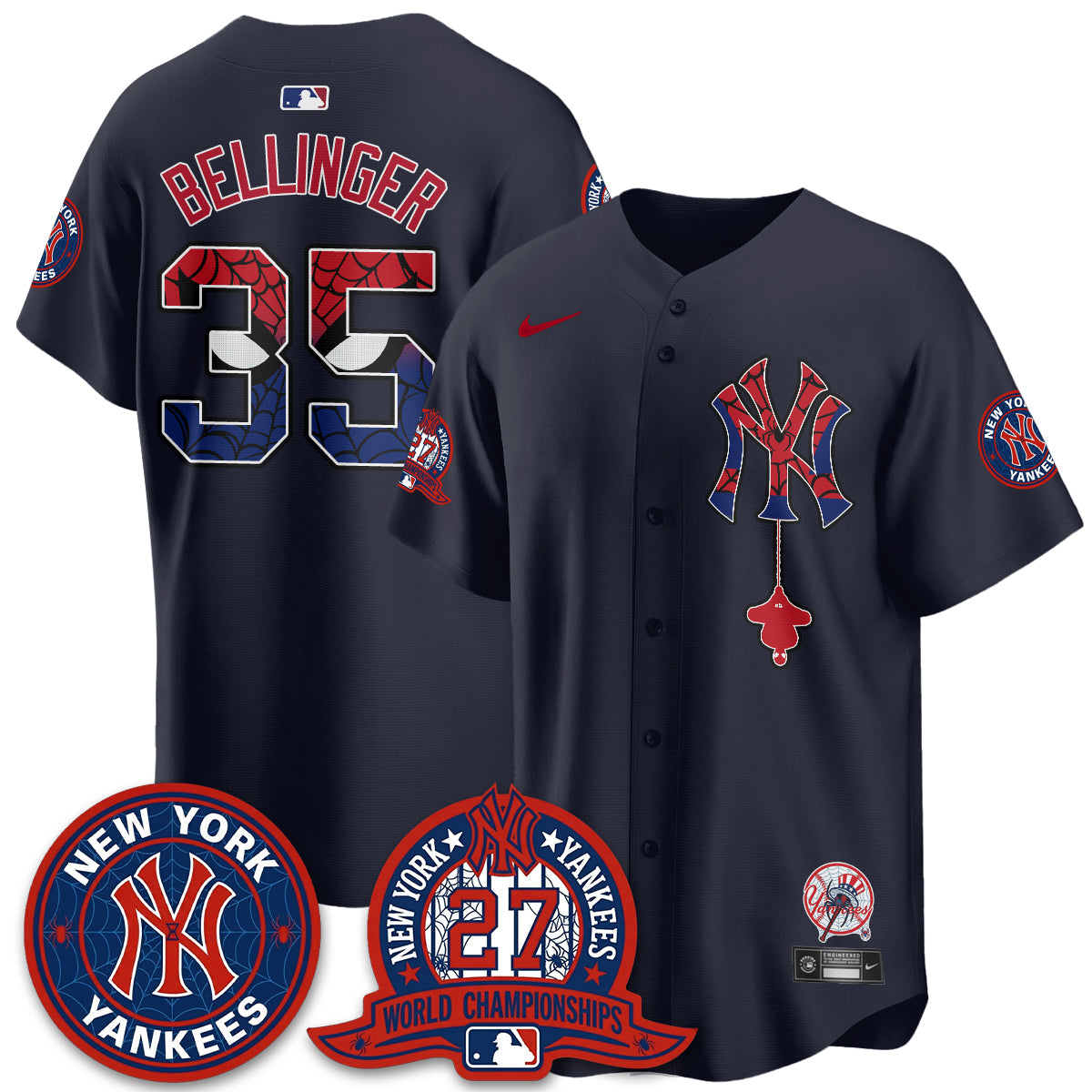 NYY x Web-Head 2026 Vapor Jersey - Printed