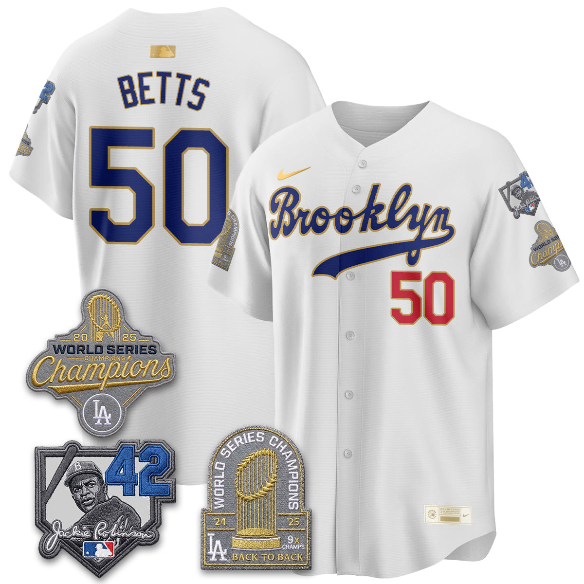 LAD 2026 Brooklyn Jackie Robinson Limited Jersey - Stitched