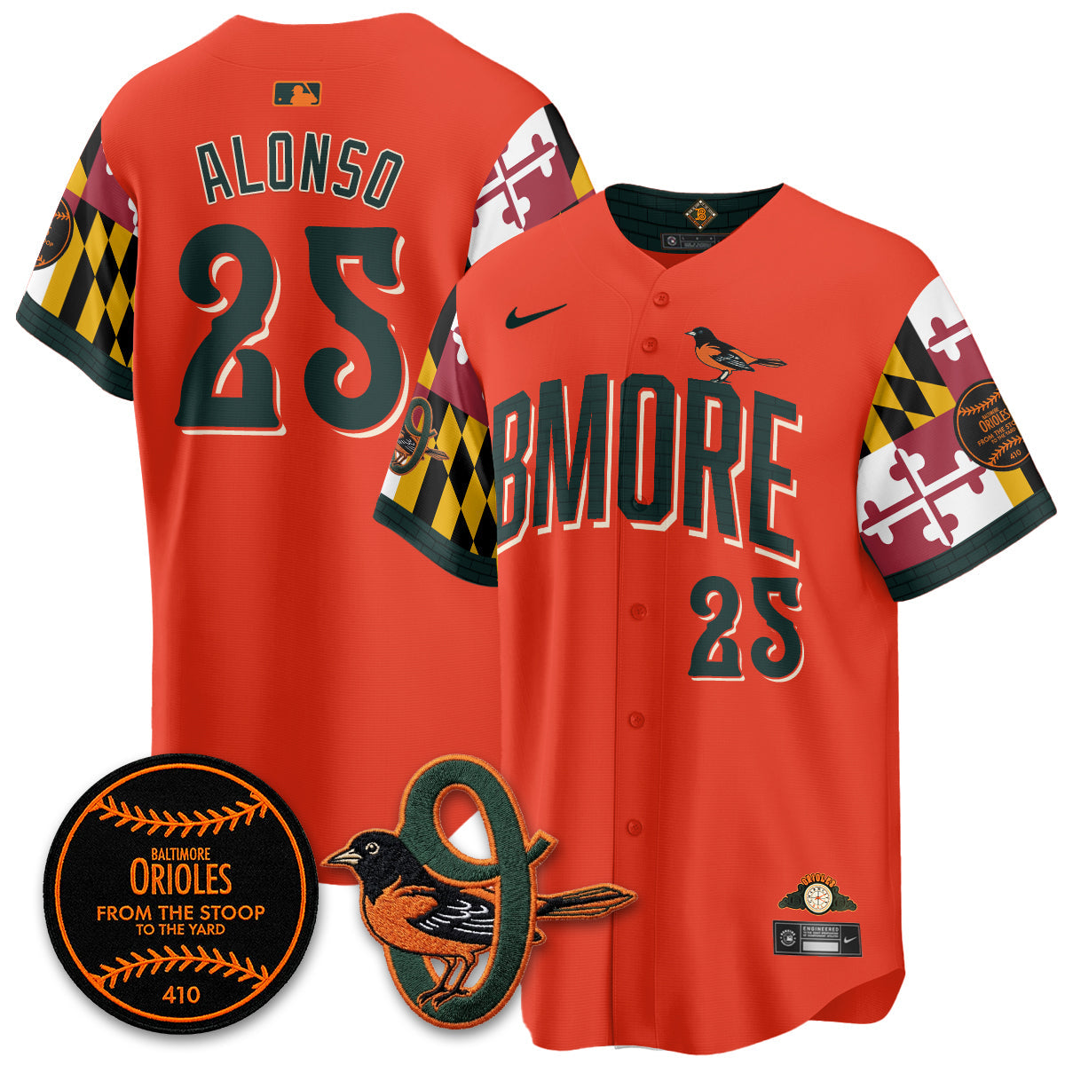 BAL x Maryland State Flag 2026 Vapor Jersey - All Stitched