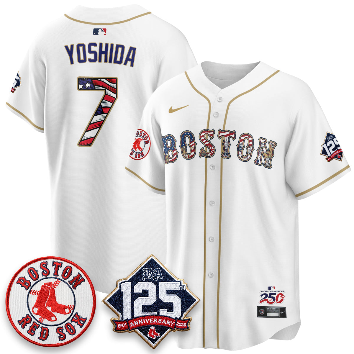 BOS 2026 Independence Day USA Vapor Limited Jersey - Stitched