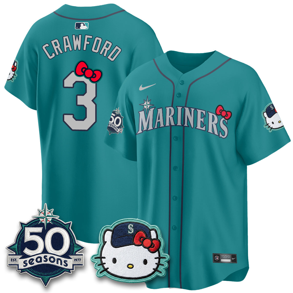 SEA x Meow KT Night Limited Jersey - All Stitched