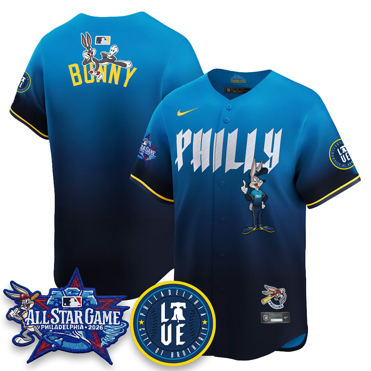 PHI x Bunny Vapor Premier Limited Jersey - Stitched