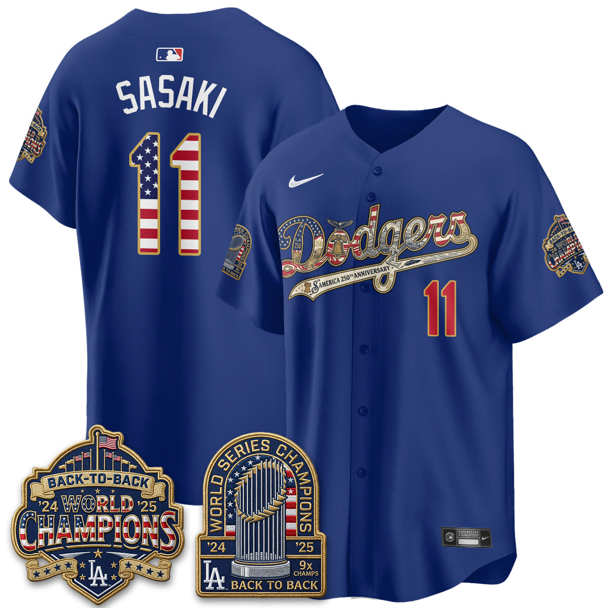 LAD America 250th Anniversary Limited Jersey - Stitched