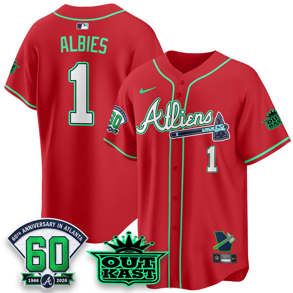 ATL x Atliens Cool Base Galaxy Version Jersey - Stitched (44)
