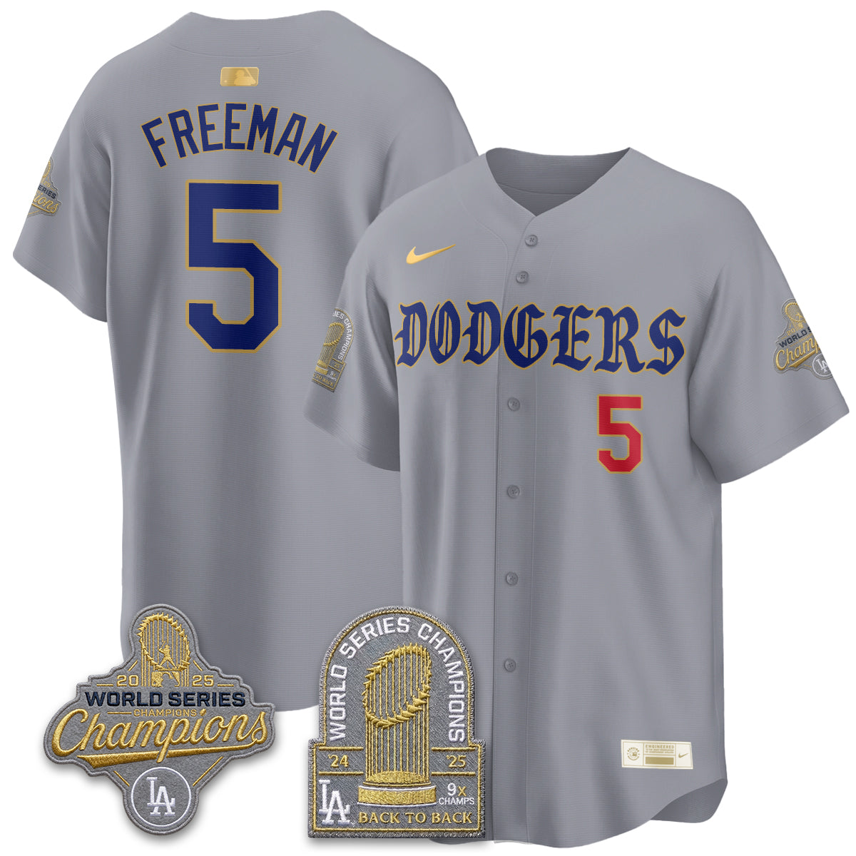 LAD Vapor Limited Jersey - Back to Back 9x Champs - All Stitched