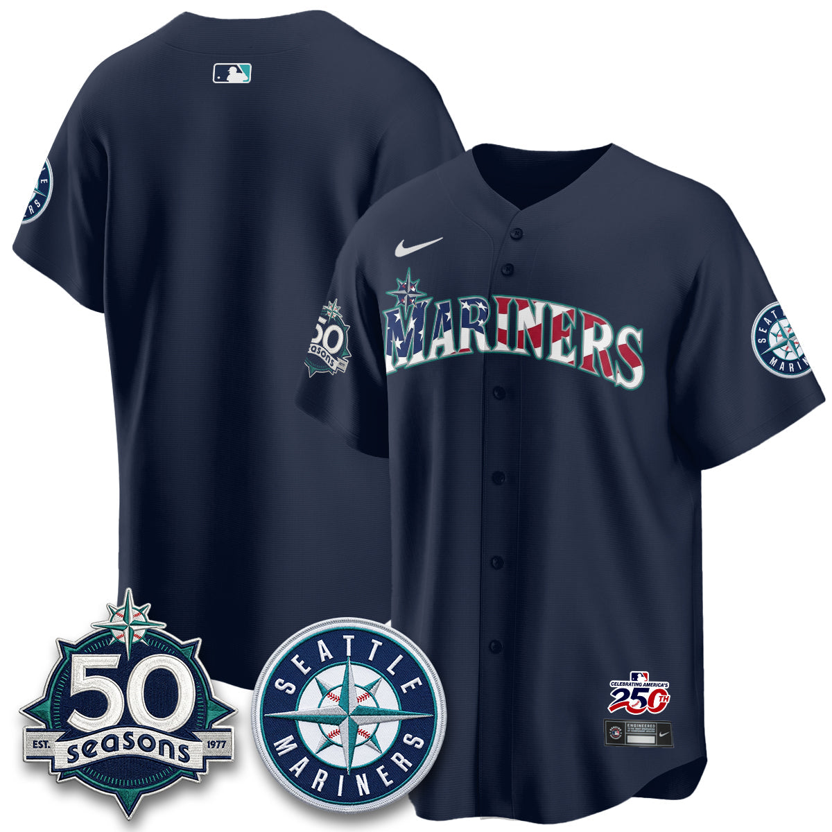SEA Americana 2026 Vapor Limited Jersey - Stitched