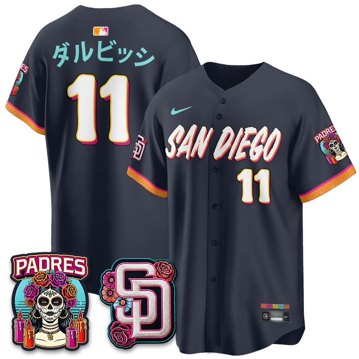 SD 2026 City Connect Vapor Premier Limited Jersey - All Stitched V2