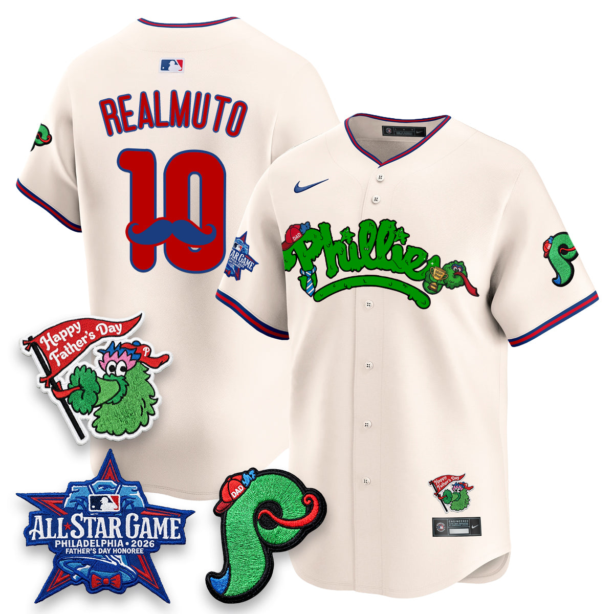 PHI Happy Father's Day Vapor Jersey - Stitched
