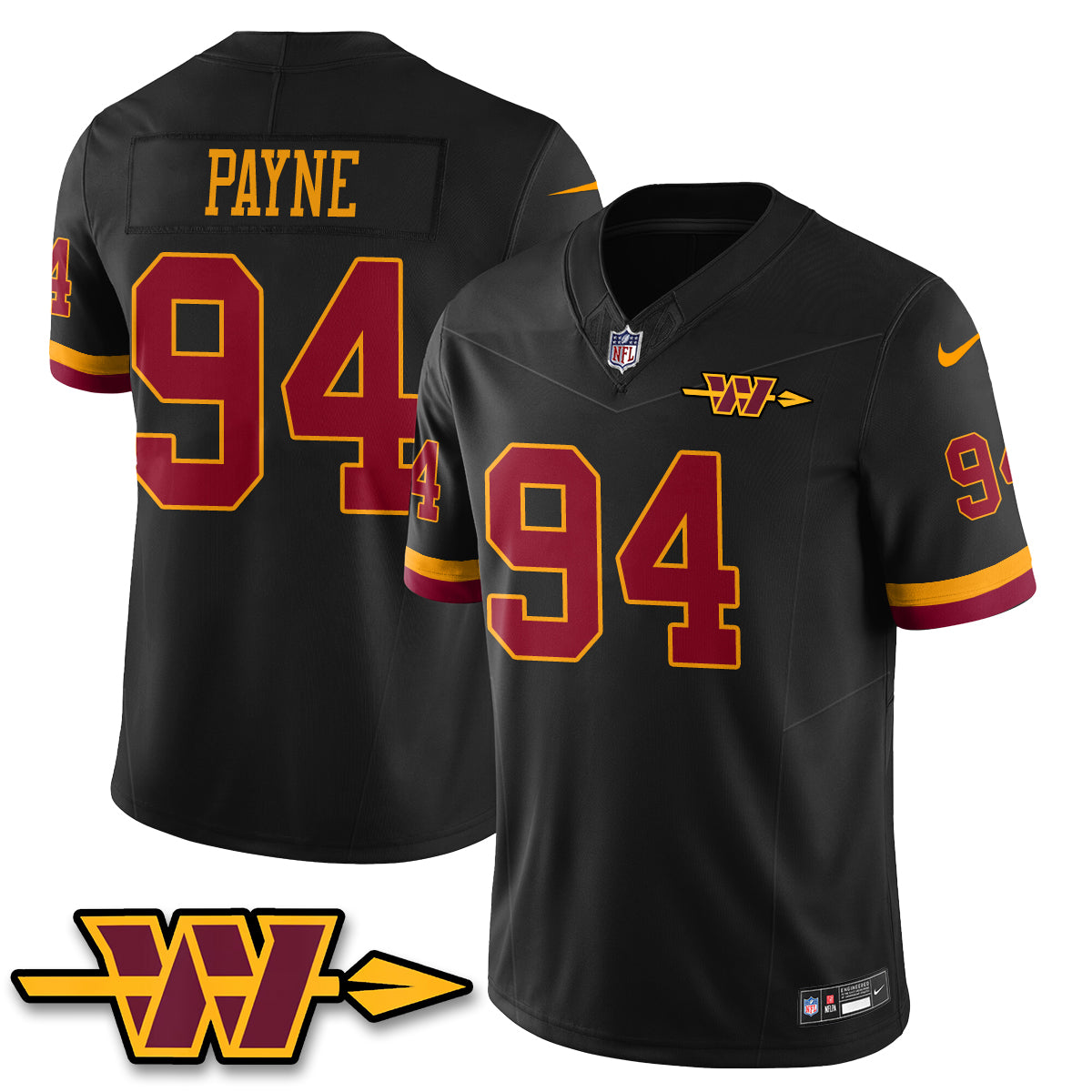WAS Hail Raiser Vapor Jersey - All Stitched