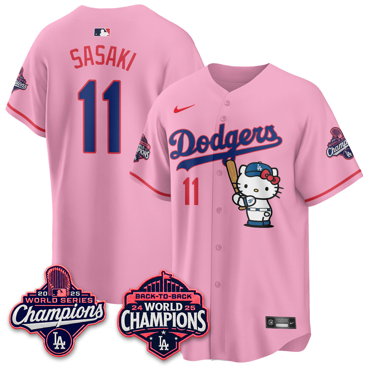 LAD x Hello Kitty Night 2026 Vapor Jersey - All Stitched