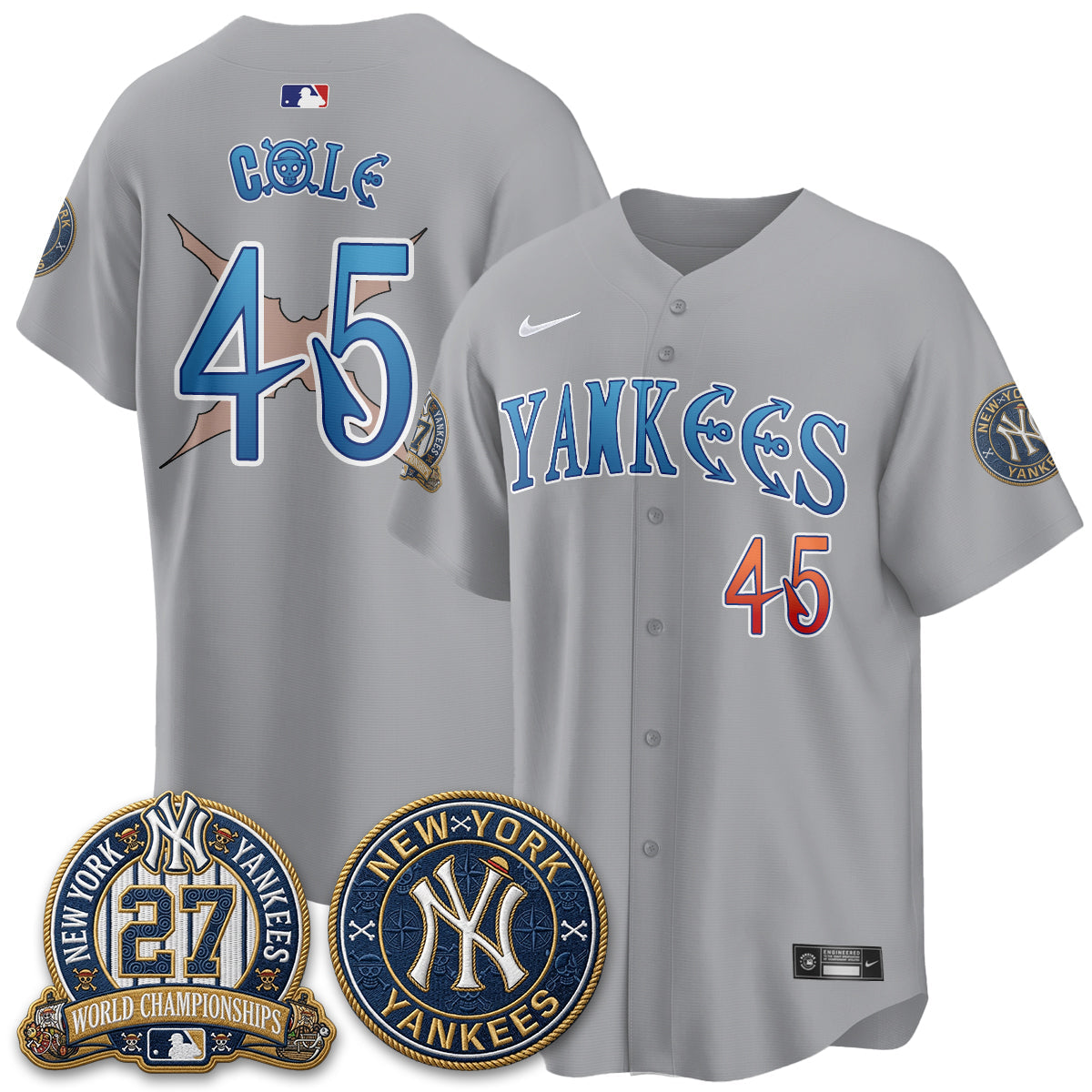 NYY x Japanese Cartoon Limited Jersey -  Stitched