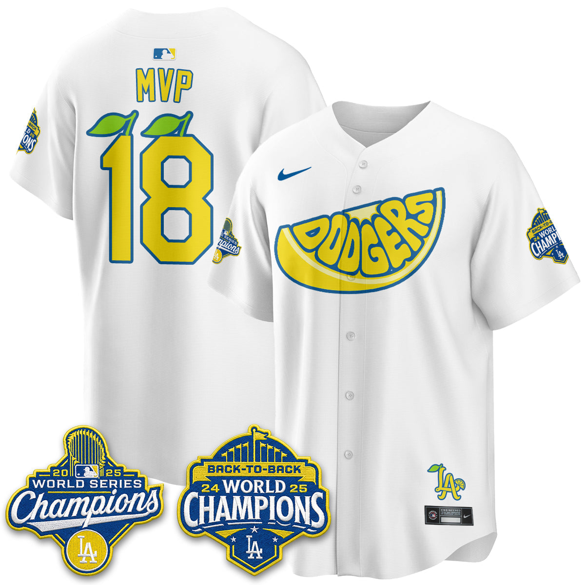 LAD Lemonade Collection Vapor Jersey - Stitched