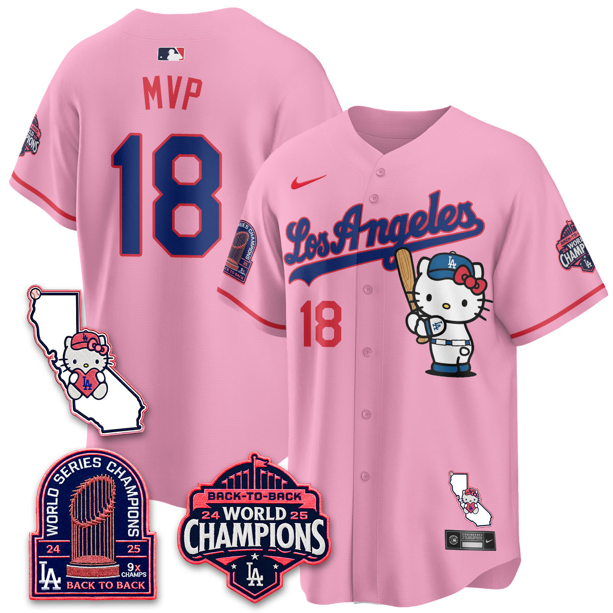 LAD x Meow KT 2026 Vapor Jersey - All Stitched - V4
