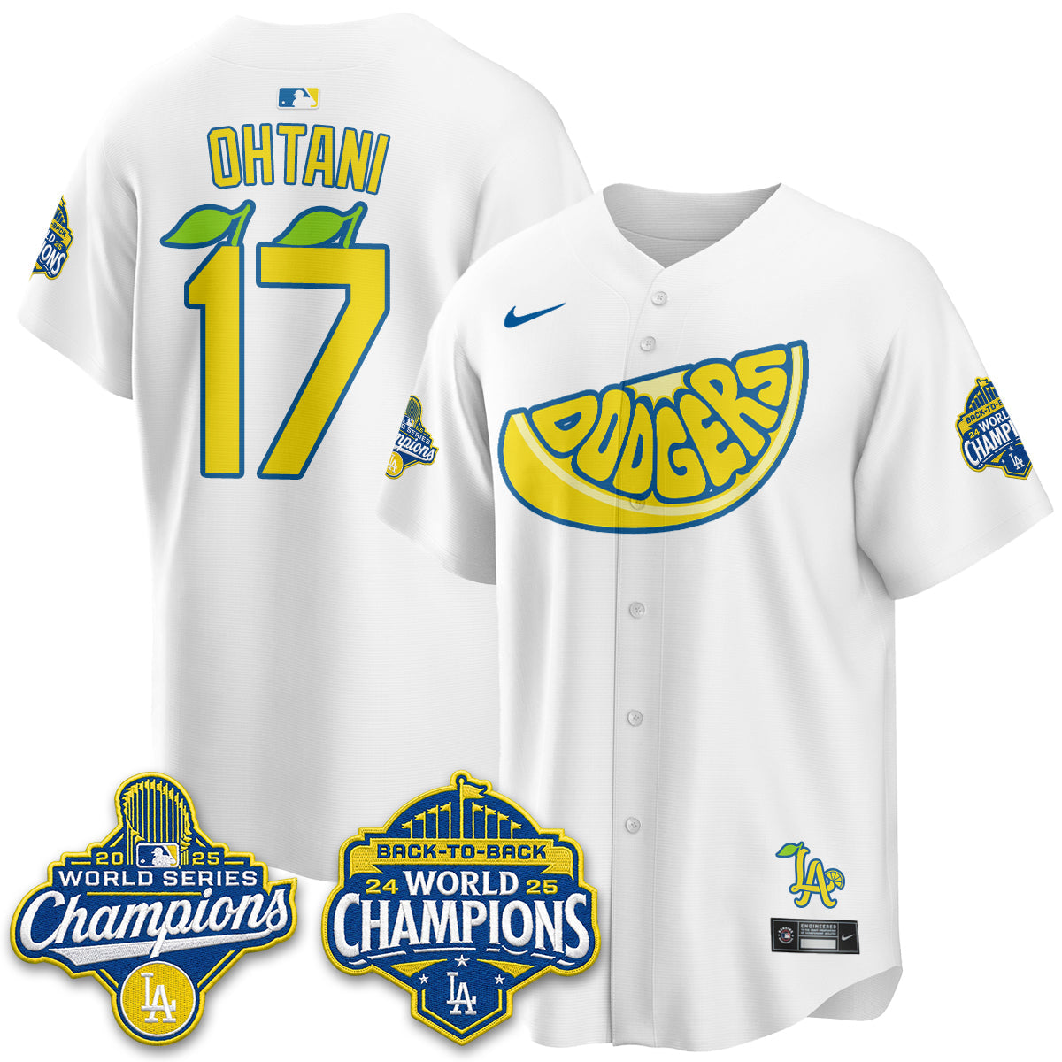 LAD Lemonade Collection Vapor Jersey - Stitched
