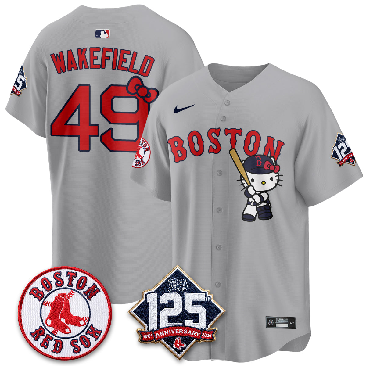 BOS x Meow KT Vapor Limited Pink Jersey - Stitched