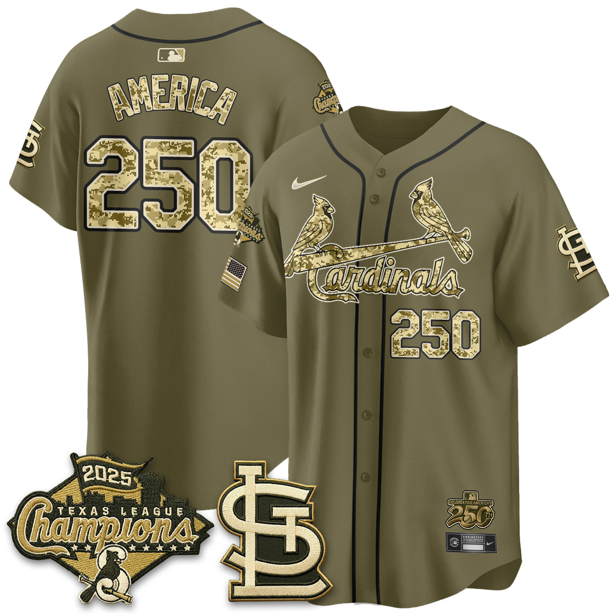 STL 2026 Armed Forces Day Jersey - Stitched