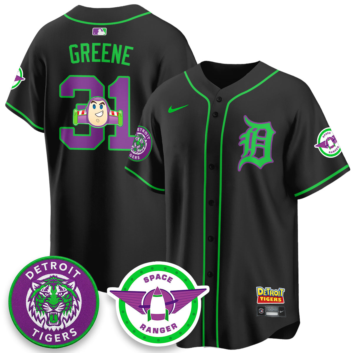 DET 2026 Space Ranger Edition Vapor Limited Jersey - Stitched
