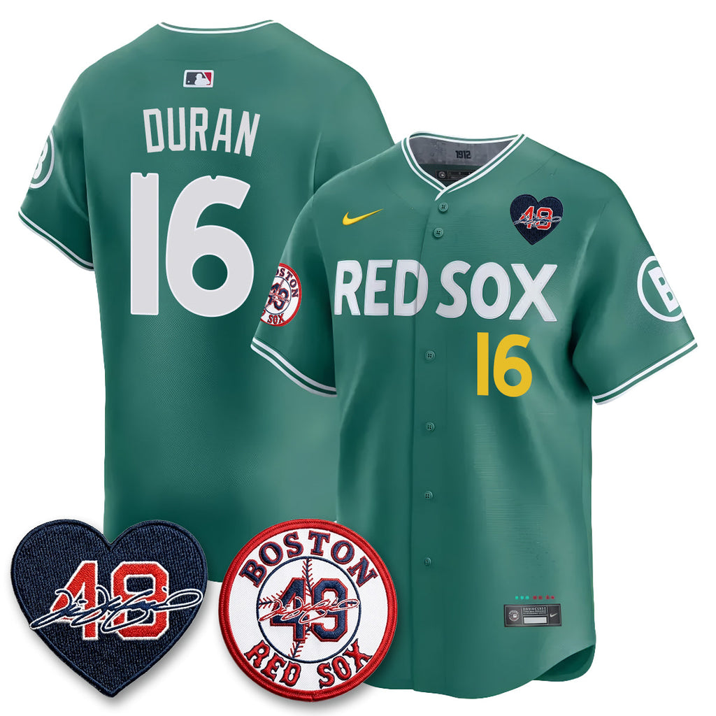 BOS Tim Wakefield Memorial Patch Vaper Premier Limited Jersey - Stitched
