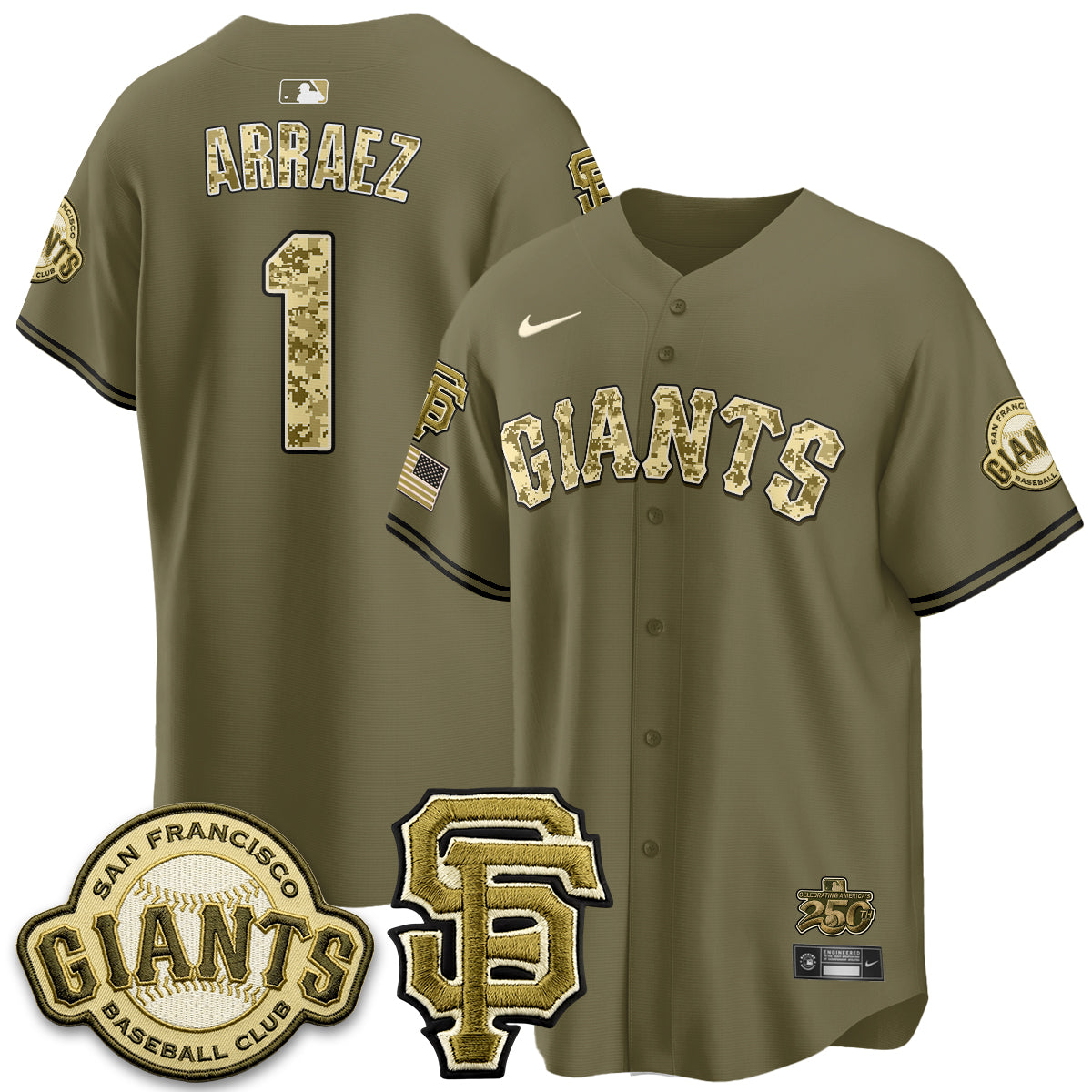 SF 2026 Armed Forces Day Jersey V2 - All Stitched