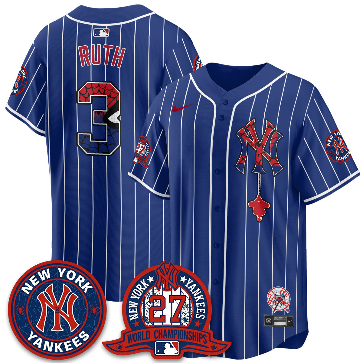NYY x Web-Head 2026 Vapor Jersey - Printed